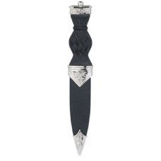Plain Top Palladium Plated Finish Celtic Design