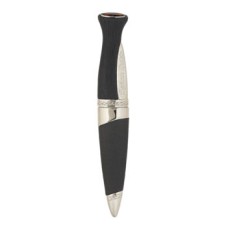 Moray Contemporary Sgian Dubh With Cairngorm Stone Top & Polished Finish