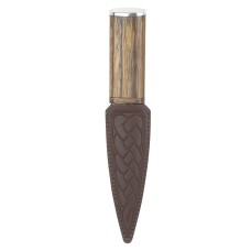 Arisaig Amazque Wood Pewter Finish Sgian Dubh