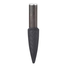 Arisaig Wenge Wood Pewter Finish Sgian Dubh