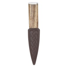 Arisaig Zebrano Wood With Pewter Finish Sgian Dubh 