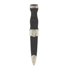 Dummy Sgian Dubh with Amethyst Stone Top