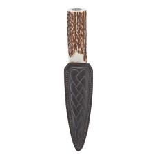 Imitation Stag Daywear Sgian Dubh With Thistle