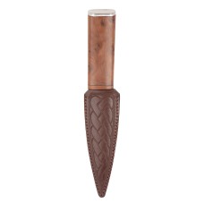Thuya Burl Arisaig Sgian Dubh With Pewter Finish