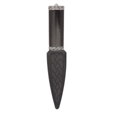 Torridon Blackwood Sgian Dubh With Celtic Knot Finished Top