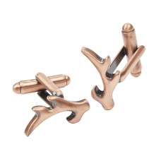 Antler Copper Cufflinks