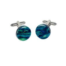 Heathergems Round Cufflinks