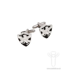 Shield Lion Rampant Cufflinks 