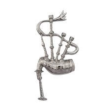 Bagpipe Pewter Kilt Pin