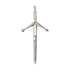 Pewter Kilt Pin, Polished
