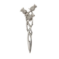 Three Scottish Thistles Kilt Pin
