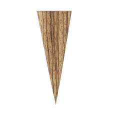 Trinach Kilt Pin - Zebrano Wood